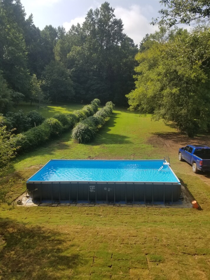 What are the largest but cheap above ground pools?