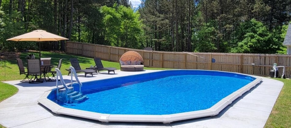 Fully buried above ground pool is an answer to why do people not like above ground pools
