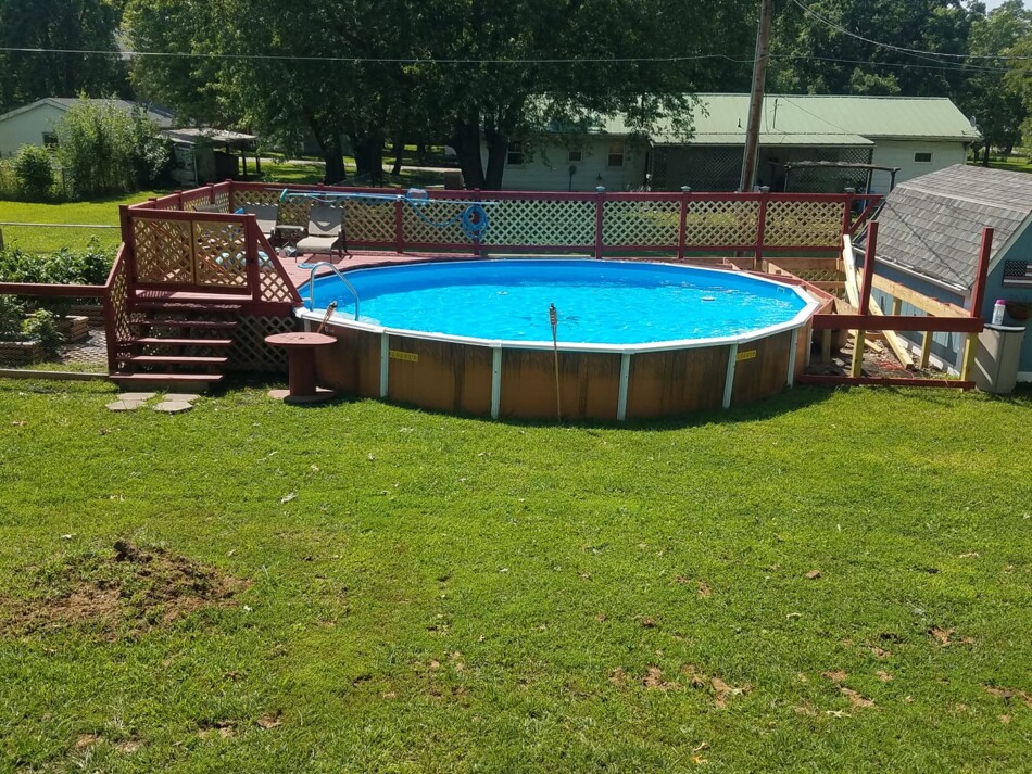 Can an Above Ground Pool be 7 foot deep?