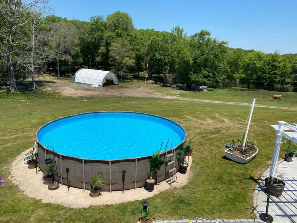 is a 24 foot above ground pool big enough?